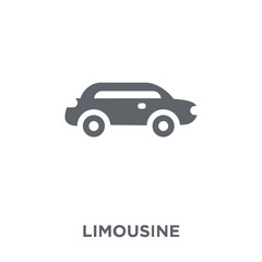 Fototapeta premium Limousine icon from collection.
