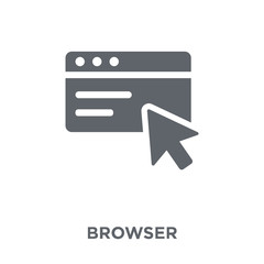 Browser icon from  collection.