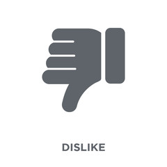 Dislike icon from  collection.