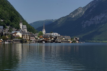 Hallstatt, Austria by the lake