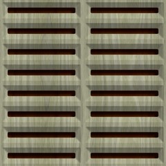 Wooden lattice on wood background. Seamless pattern.