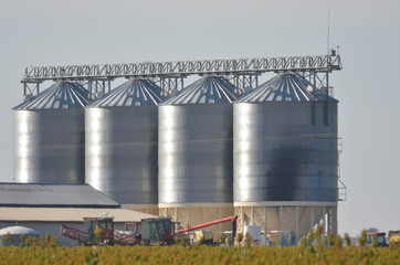 Obraz premium Grain silo