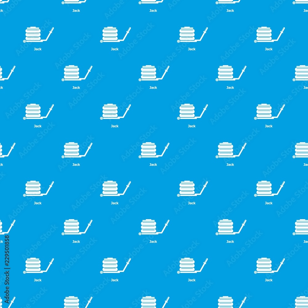 Poster jack pattern vector seamless blue repeat for any use
