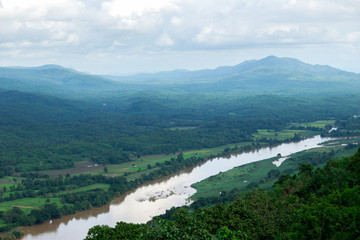 Fototapeta na wymiar Myanmar River