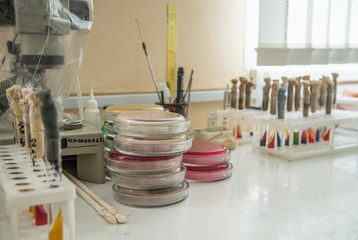 Type of bacteriological laboratory