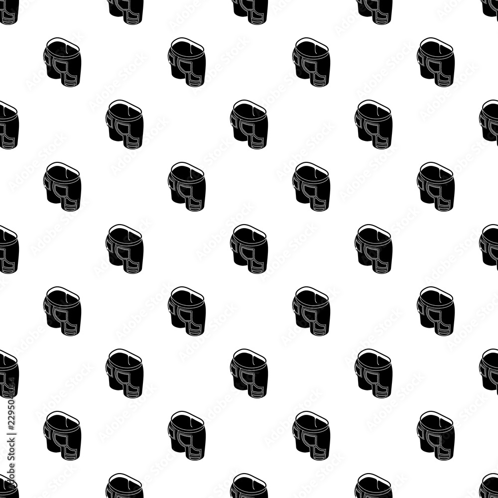 Poster multi pocket jeans pattern vector seamless repeating for any web design