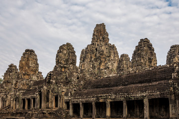 Fototapeta na wymiar Kambodscha - Bayon Tempel