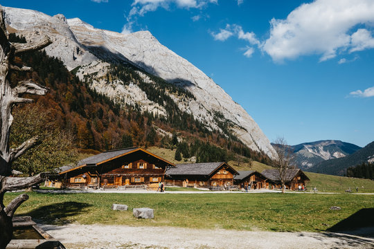 Karwendel mountains in Austria