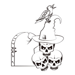 Halloween scary cartoons