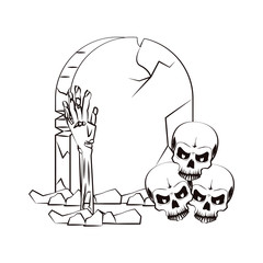 Halloween scary cartoons