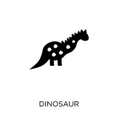Dinosaur icon. Dinosaur symbol design from Museum collection.
