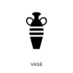 Vase icon. Vase symbol design from Museum collection.