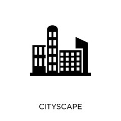 Fototapeta premium Cityscape icon. Cityscape symbol design from United states of america collection.