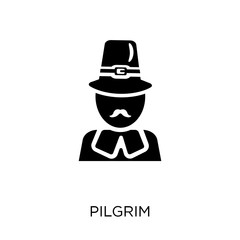 Pilgrim icon. Pilgrim symbol design from United states of america collection.