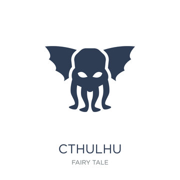 Cthulhu icon. Trendy flat vector Cthulhu icon on white background from Fairy Tale collection