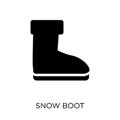 Snow Boot icon. Snow Boot symbol design from Winter collection.