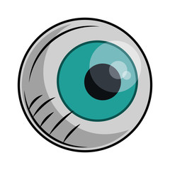 Halloween scary cartoon