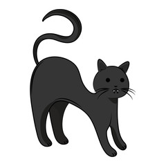 Halloween scary cartoon