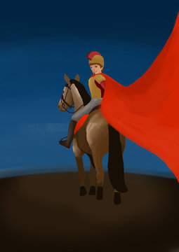 Sankt Martin zu Pferd