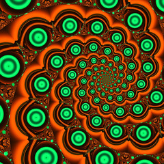 3d computer generated fractal artwork for creative art, design and entertainment