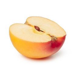 apples on a white background