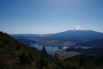 新道峠より