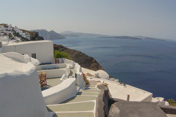 Charming views of Santorini