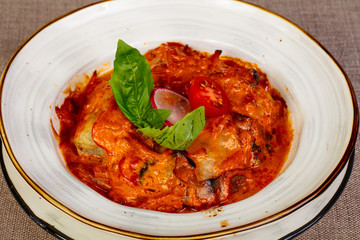 Stuffed cabbage with meat