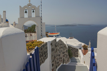 Charming views of Santorini