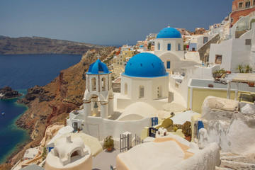 Charming views of Santorini