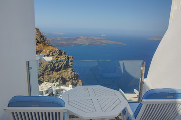 Charming views of Santorini