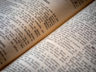alte Bibel, Heilige Schrift