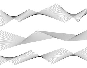 polygon lines form angle ribbon design element effect 3d08