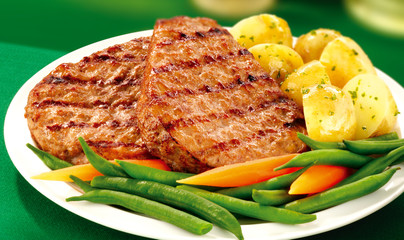 LAMB STEAKS © cdkproductions