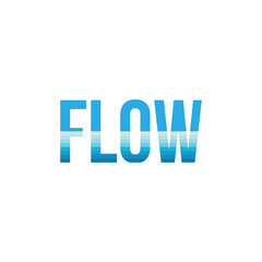 FLOW logo design