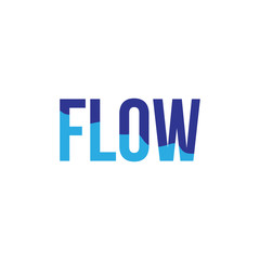 FLOW logo design