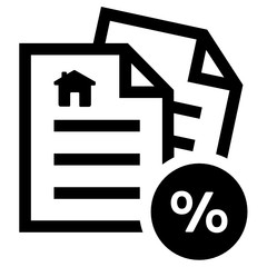 mortgage vector icon
