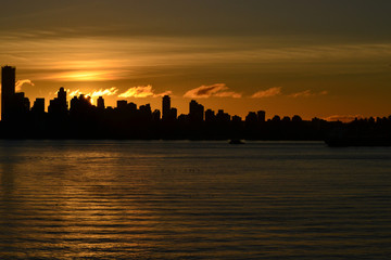 Vancouver skyline