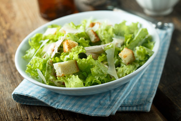 Chicken Caesar salad