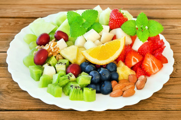 Obstsalat    -    Fruits Salad