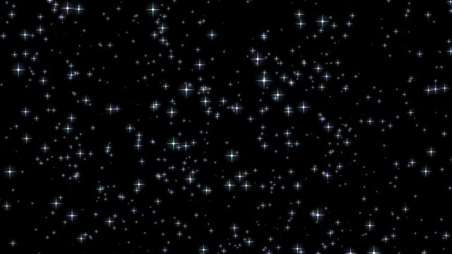 Glowing stardust falling particle background. Abstract footage for concept. CGI Motion graphic theme. 4K and full HD resolution. Background for blending with other component footage and movies