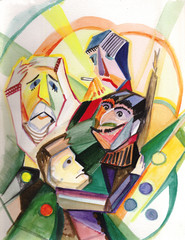 People in casino © krimzoya46