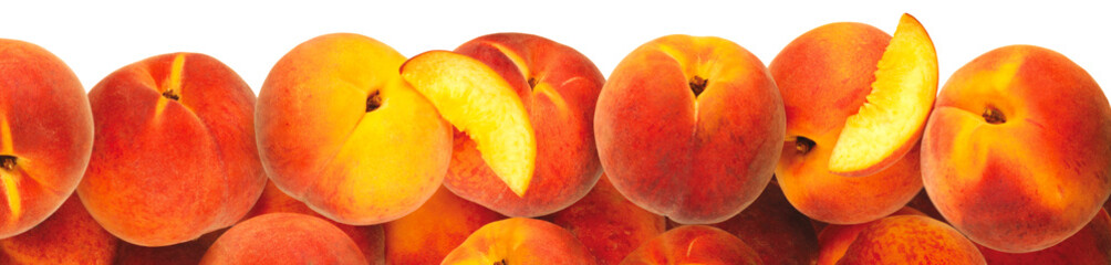 LINE OF PEACHES