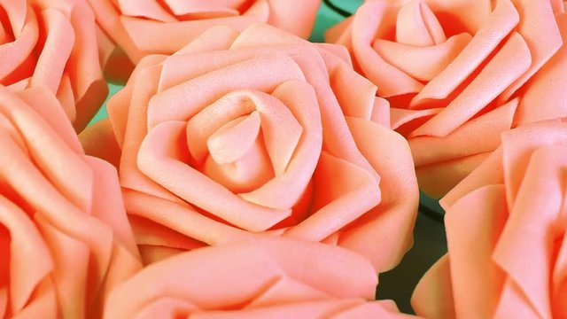 Foam roses diy rose decor decoration wedding party tool