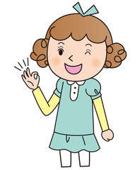 少女E グッドマーク