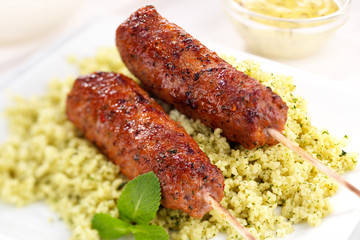 KOFTE KEBAB AND COUSCOUS