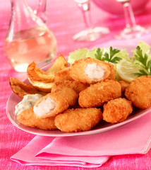 SCAMPI IN BREADCRUMBS