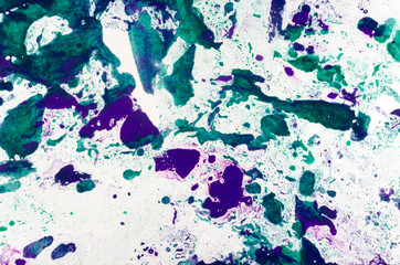 Abstract background for text or image. Ebru technique. Modern art. Marbled paper. Marbleized effect. Marble paper texture.