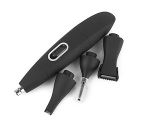hair trimmer isolated on white
