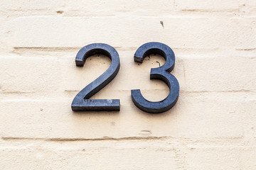 House numbers from France, Belguim, Sweden, Denmark, Finland and St Petersburg